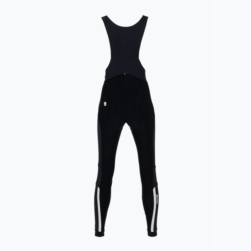 Pantaloni de ciclism pentru femei Santini Guarn Nimbus Bib Tights negri 3W1182GILGUARDNIMB 2