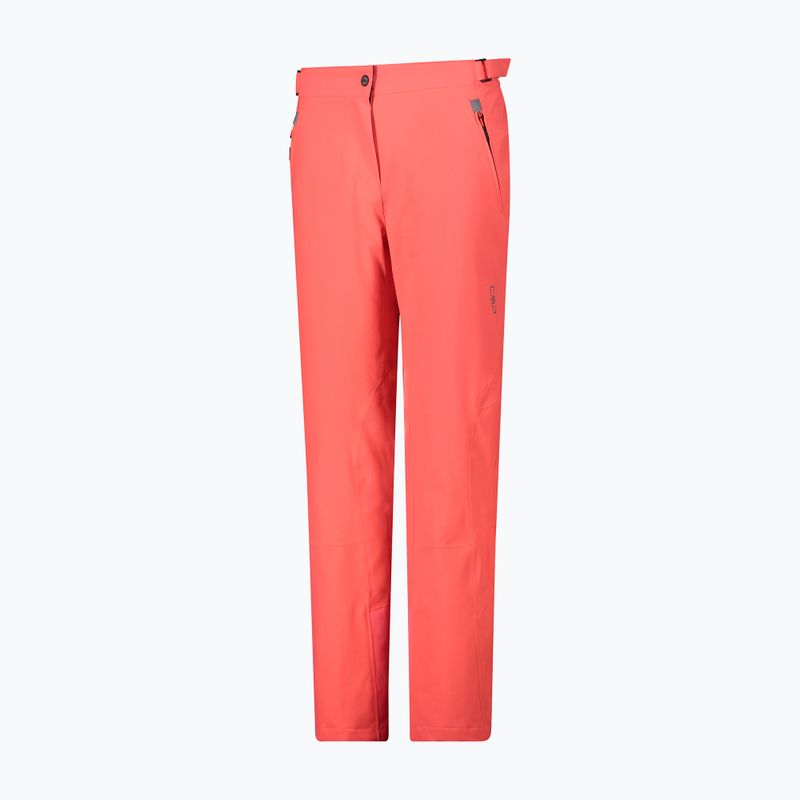 Pantaloni de schi pentru femei CMP roșu 3W18596N/C649 3