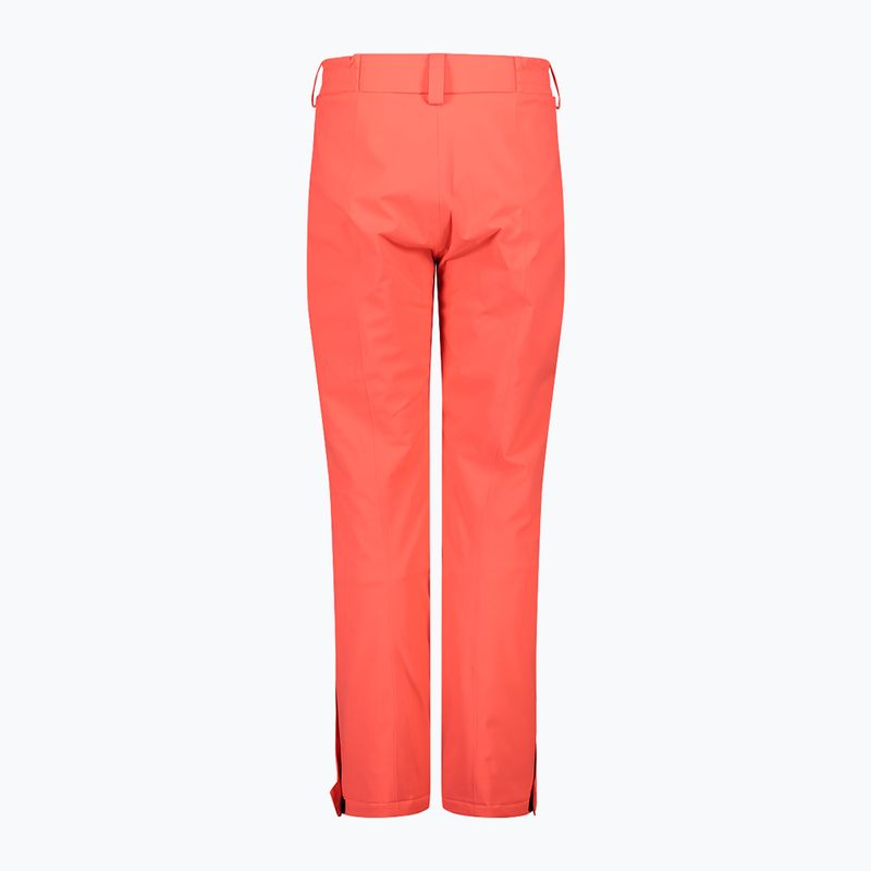 Pantaloni de schi pentru femei CMP 3W20636 red fluo 2