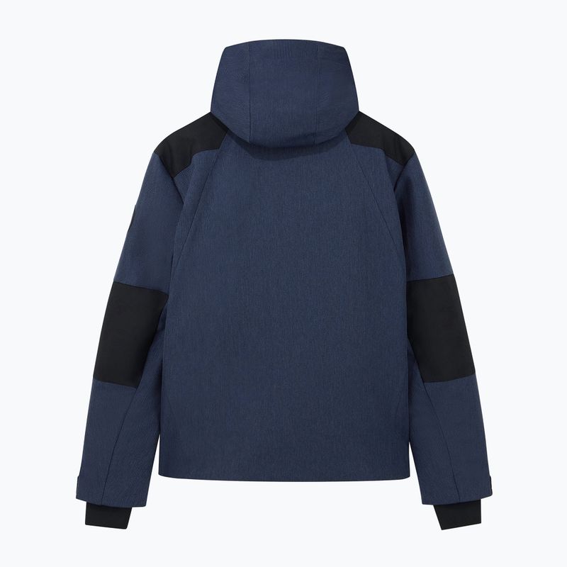Geacă de schi pentru bărbați EA7 Emporio Armani Elitary Fashion fancy blue herringbo 6