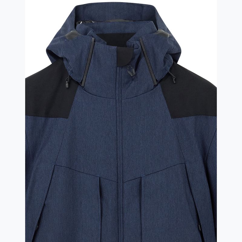 Geacă de schi pentru bărbați EA7 Emporio Armani Elitary Fashion fancy blue herringbo 7