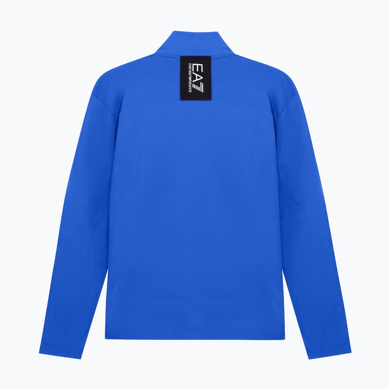 Bluză pentru bărbați de schi EA7 Emporio Armani Pure Powerstretch T-Top Half Zip new royal 7
