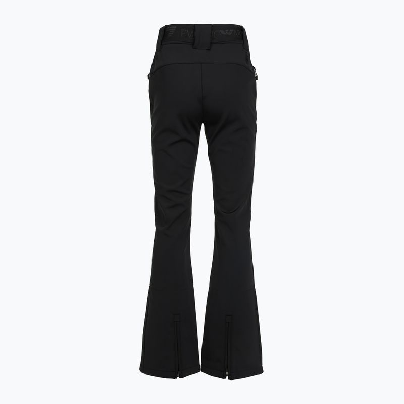 Pantaloni de schi pentru femei EA7 Emporio Armani Pure Softshell Waisted black 2