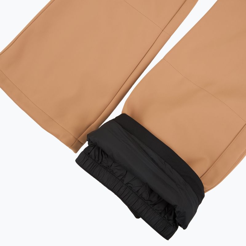 Pantaloni de schi pentru femei EA7 Emporio Armani Pure Softshell Waisted mocha mousse 5