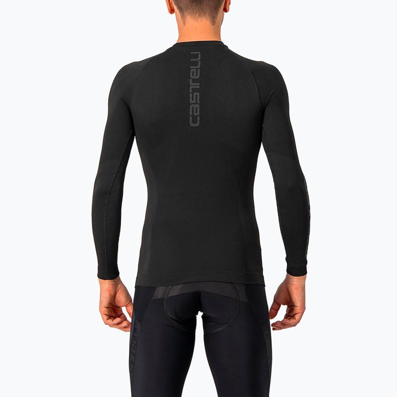 Longsleeve de antrenament pentru bărbați Castelli Core Seamless Base Layer black 2