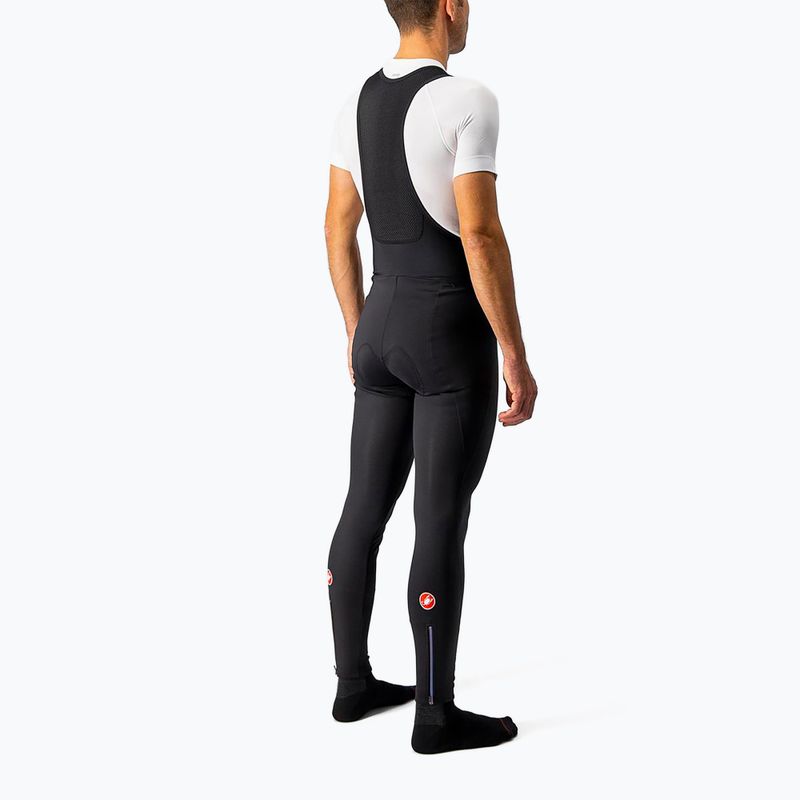 Pantaloni de ciclism pentru bărbați Castelli Entrata Wind black 2