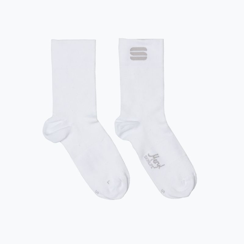 Șosete de ciclism Sportful Matchy albe pentru femei 1121053.101 4