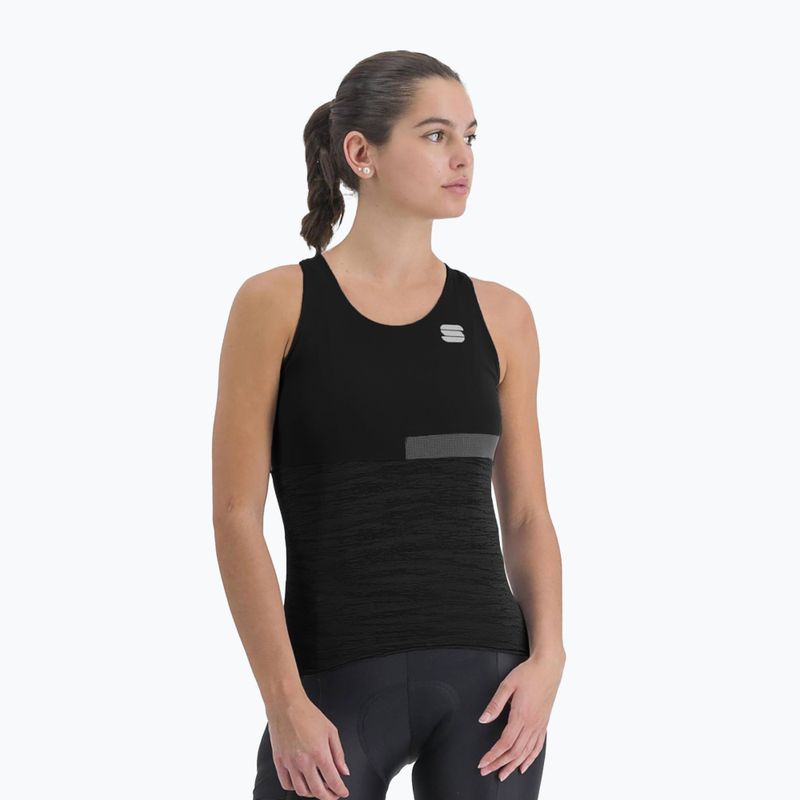 Tricou de ciclism pentru femei Sportful Giara Top negru 1121028.002