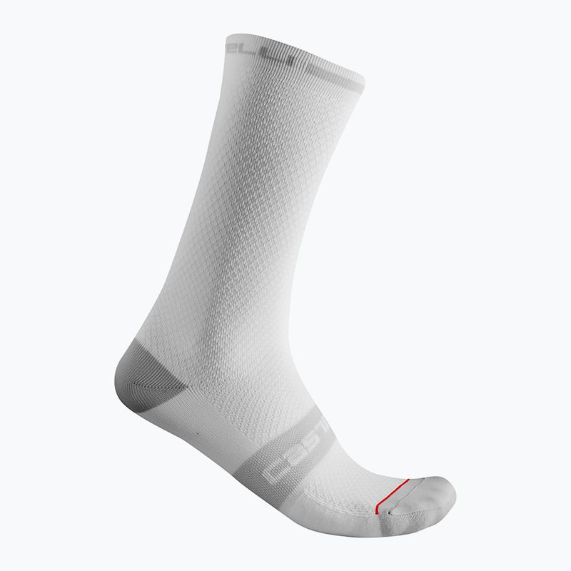 Șosete de ciclism pentru bărbați Castelli Superleggera T 18 white