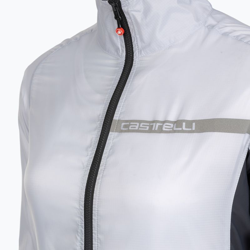Geacă de ciclism pentru femei Castelli Squadra Stretch silver gray/dark gray 3