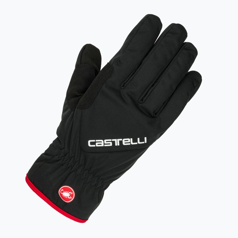 Mănuși de ciclism pentru bărbați Castelli Entrata Thermal black 5