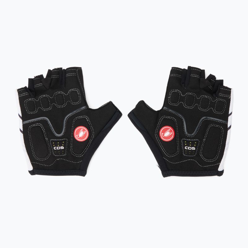 Mănuși de ciclism pentru femei Castelli Dolcissima 2 ivory/dark gray/silver gray 3