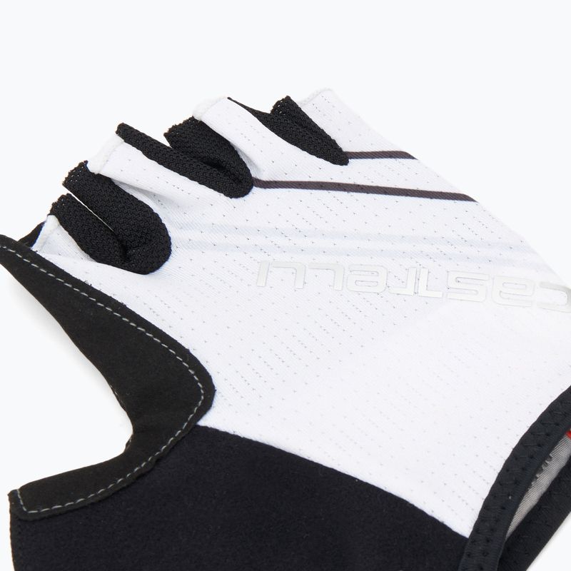 Mănuși de ciclism pentru femei Castelli Dolcissima 2 ivory/dark gray/silver gray 5