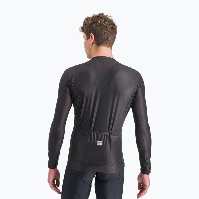 Tricou de ciclism Sportful Matchy pentru bărbați negru 1122008.002 2