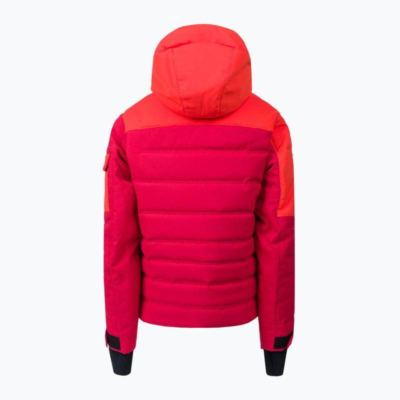 Jachetă de schi pentru copii Dainese Ribbo Padding cherry tomato/chili pepper 2