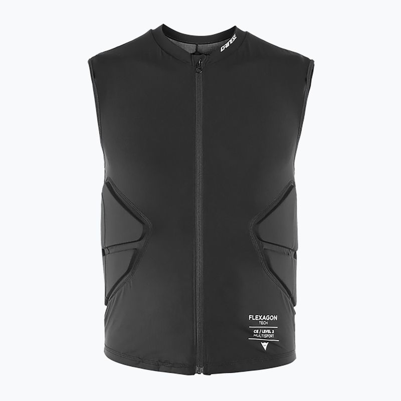 Vesta de protecție pentru bărbați Dainese Flexagon Waistcoat stretch limo/stretch limo 9