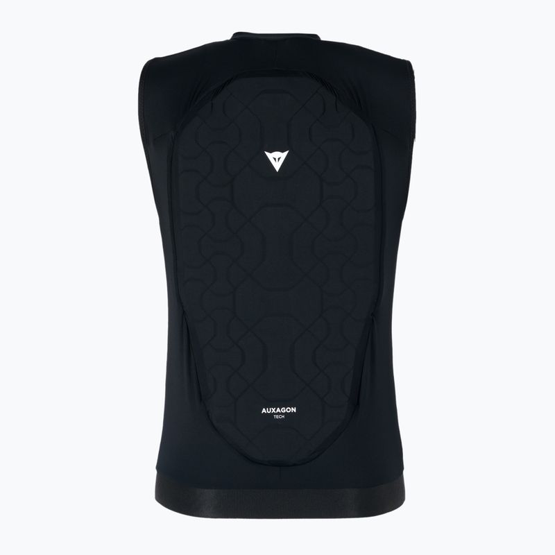 Vesta de protecție pentru bărbați Dainese Auxagon Waistcoat stretch limo/stretch limo 2