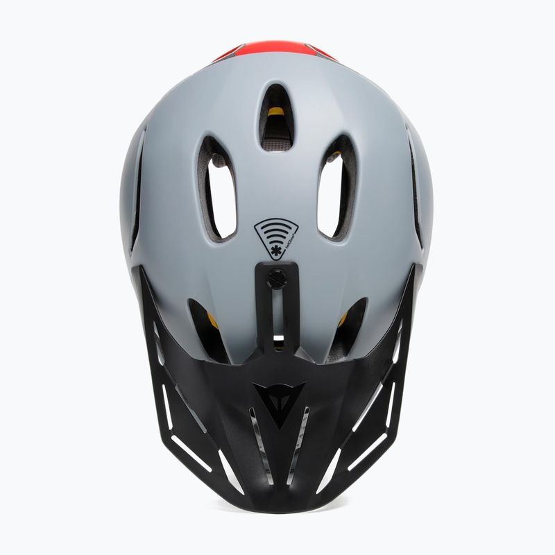 Cască de ciclism Dainese Linea 01 MIPS nardo gray/red 7
