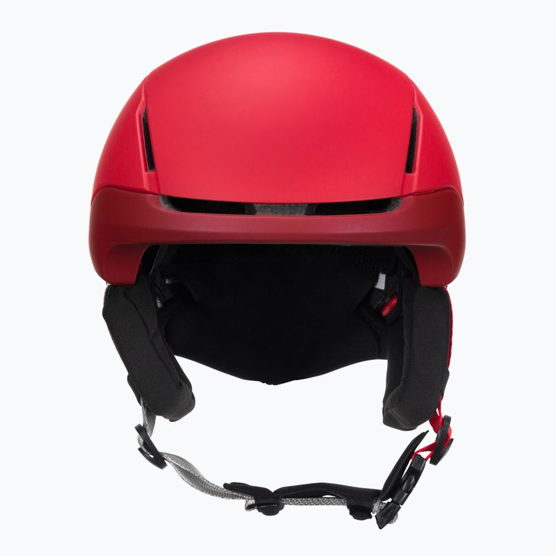 Căști de schi pentru copii Dainese Scarabeo Elemento metallic red/white logo 2