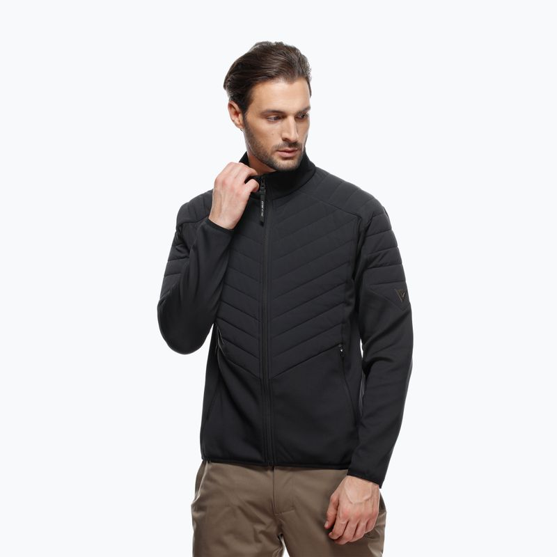 Bluză de schi pentru bărbați Dainese Mevo Full Zip Mid stretch limo