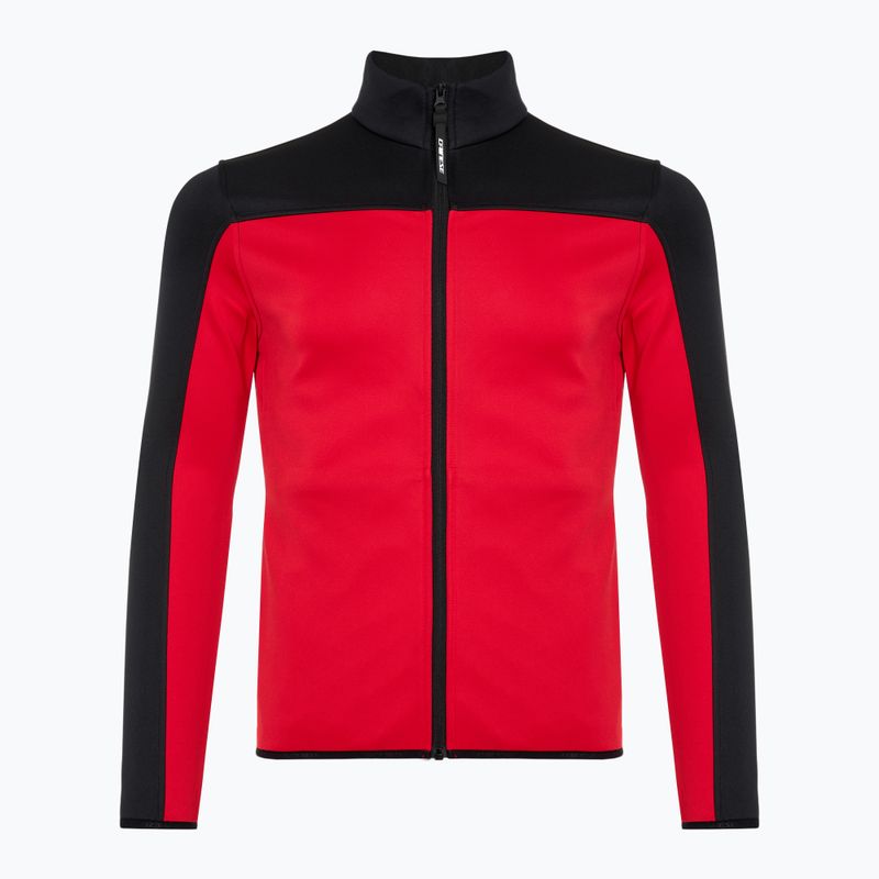 Bluză de schi pentru bărbați Dainese Espera Full Zip Mid racing red