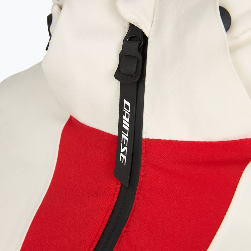 Geacă de schi pentru femei Dainese Zives Aerosense-Dry lily white/racing red 4