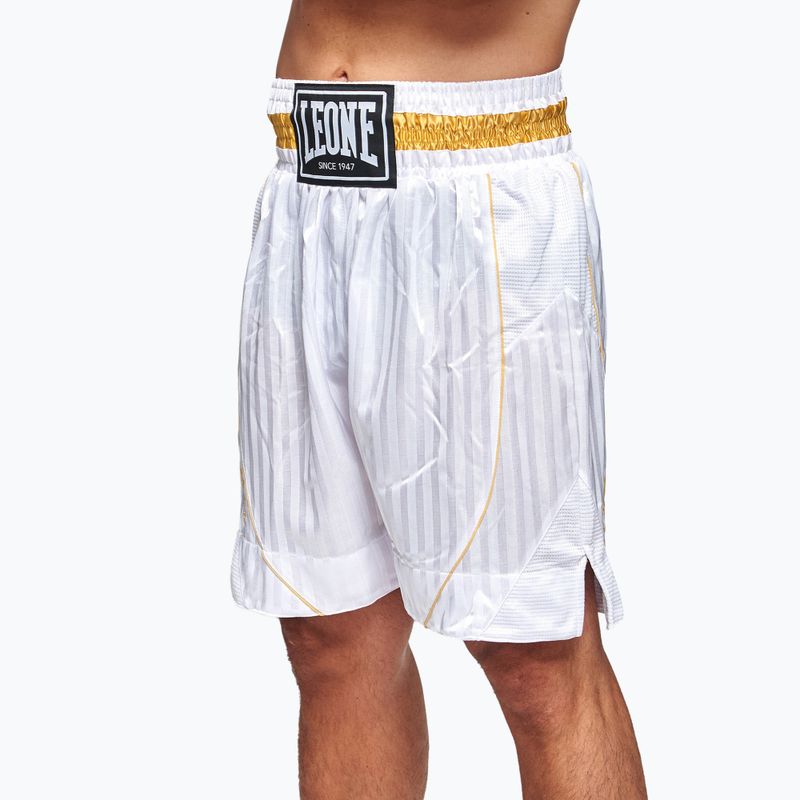 Pantaloni scurți de antrenament LEONE 1947 Premium white 4