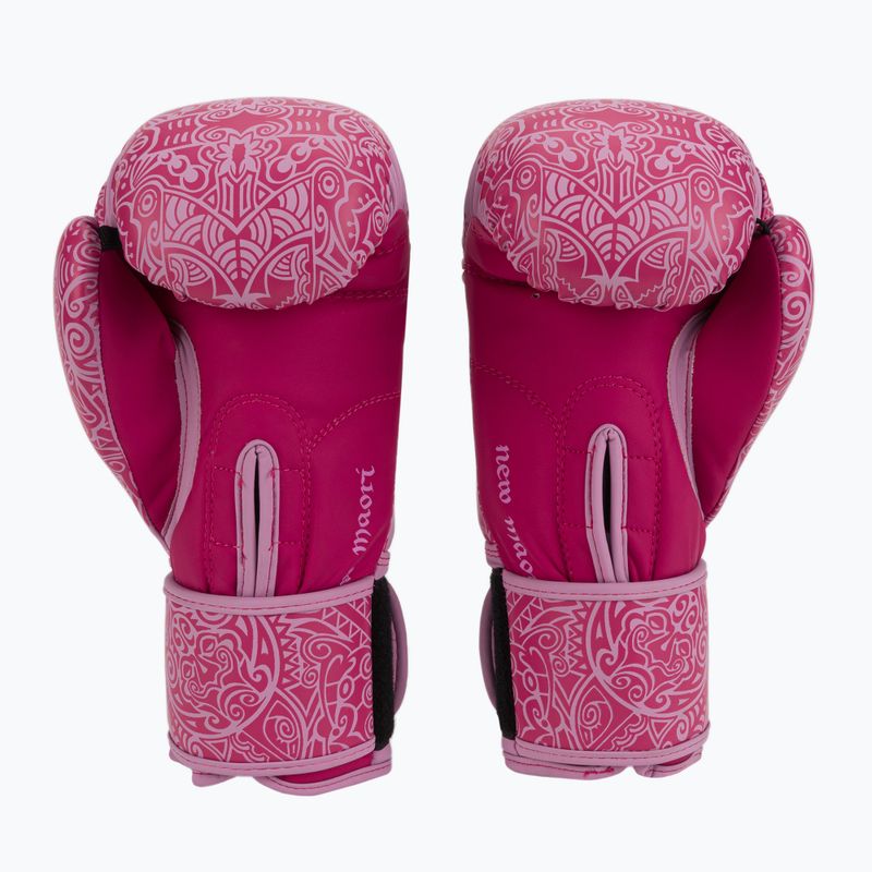 Mănuși de box Leone Maori roz GN070 2