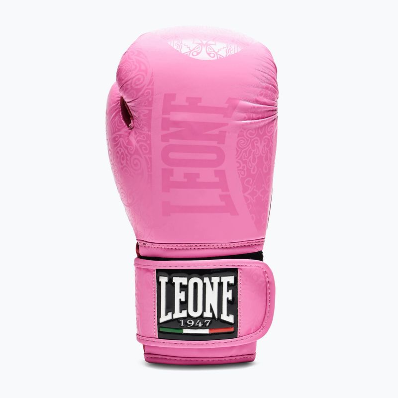 Mănuși de box Leone Maori roz GN070 8