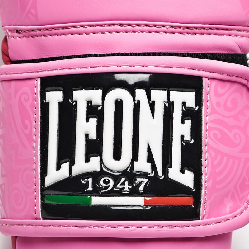 Mănuși de box Leone Maori roz GN070 12