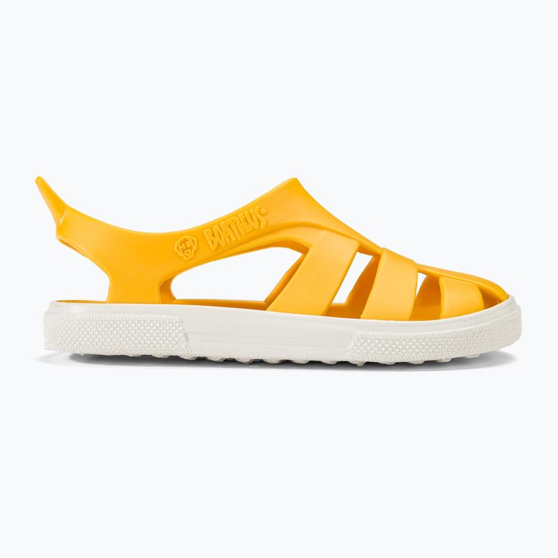 Sandale pentru copii BOATILUS Bioty yellow/white 2
