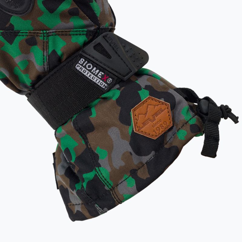 Mănuși de snowboard pentru copii Level Fly Jr Mitt verde 4001 5