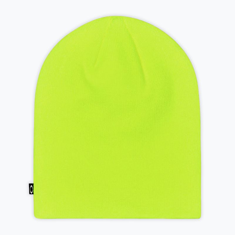 Căciulă de iarnă Oakley Fine Knit neon yellow 2