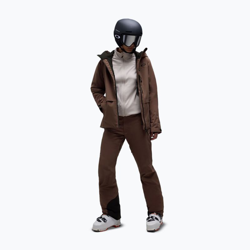 Pantaloni de schi pentru femei Oakley Canopy Insulated 32F dark umber 2