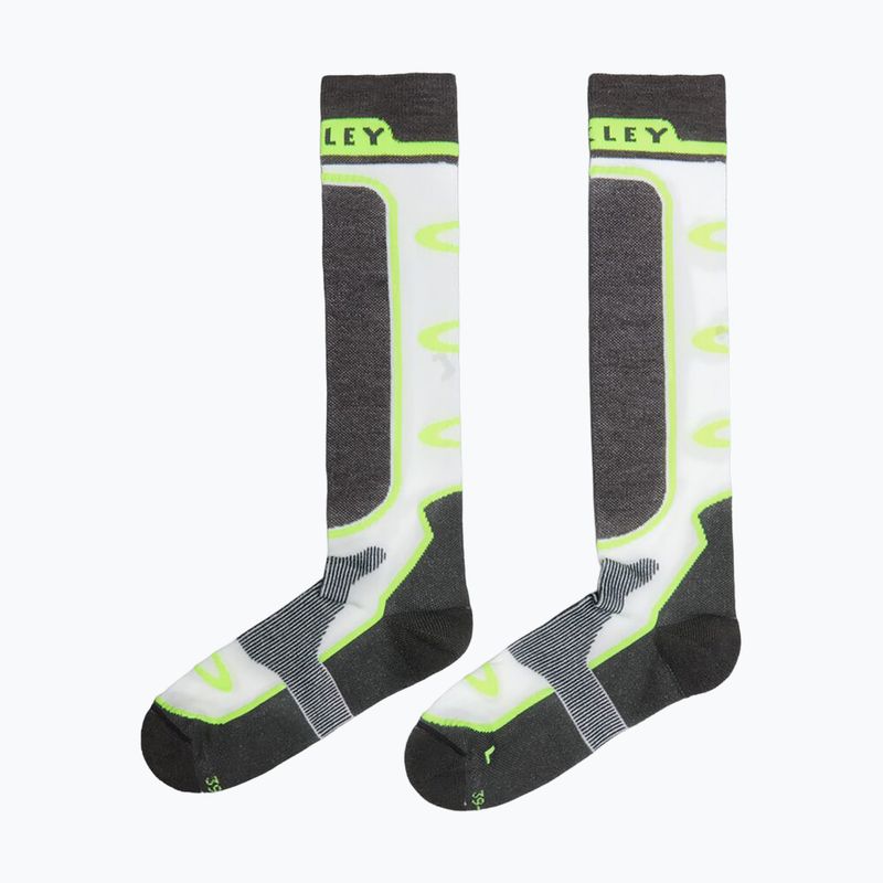 Șosete de schi Oakley Patrol mist/neon yellow 2