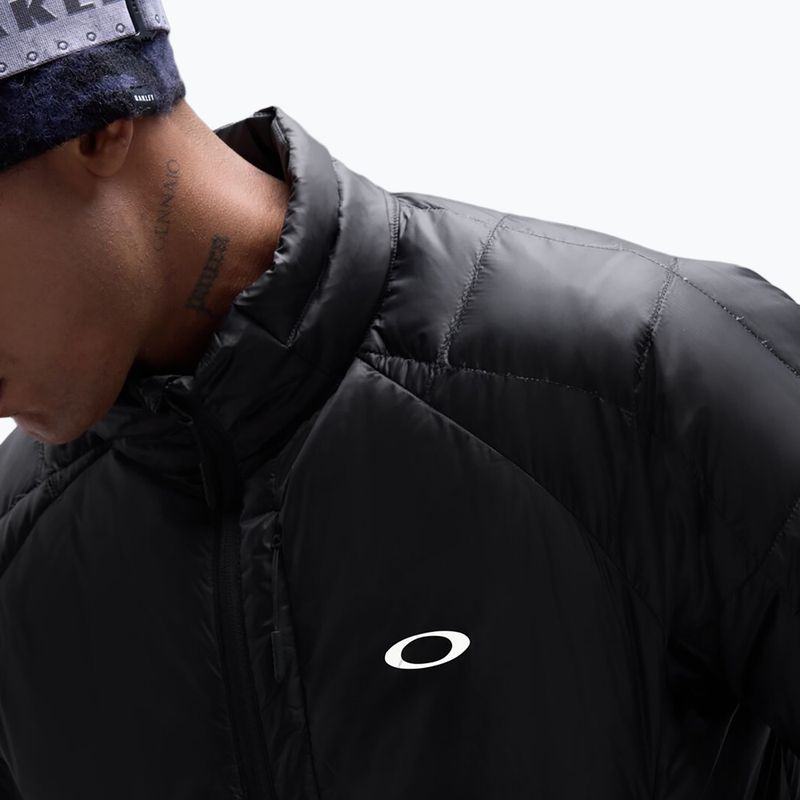 Geacă cu puf pentru bărbați Oakley Peakbound Packable Down pitch black 4