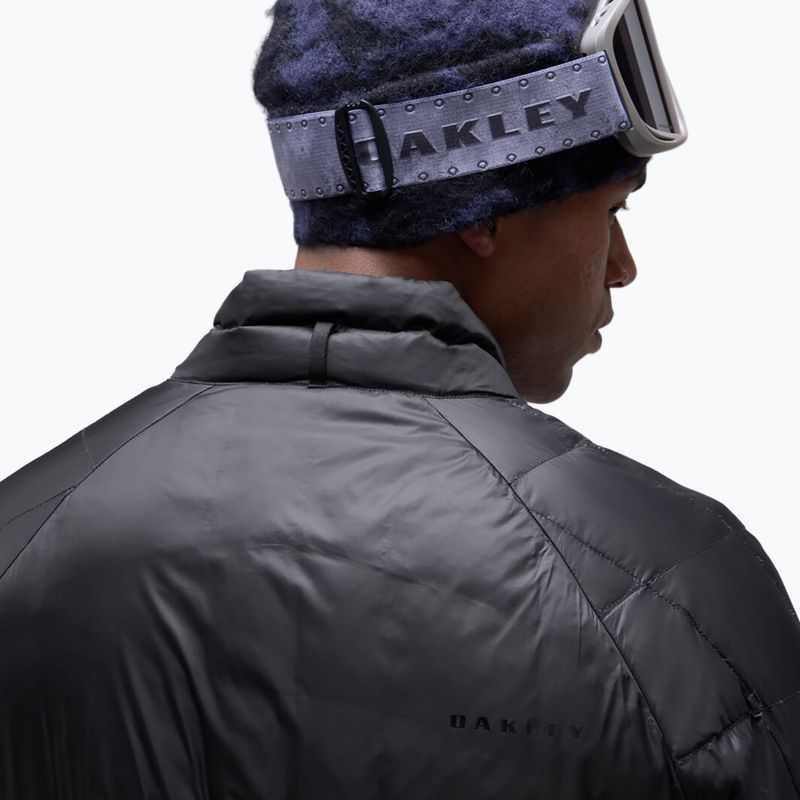 Geacă cu puf pentru bărbați Oakley Peakbound Packable Down pitch black 5