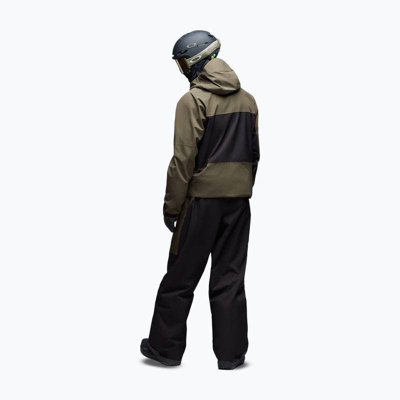 Geacă de snowboard pentru bărbați Oakley Baldface Gore-Tex deep olive/pitch black 3