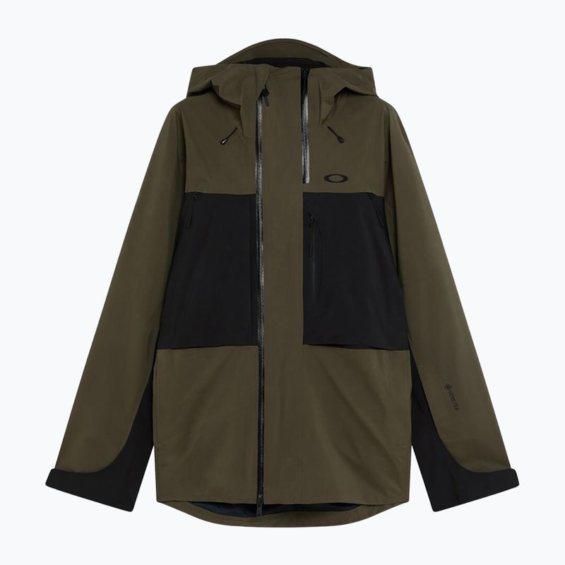 Geacă de snowboard pentru bărbați Oakley Baldface Gore-Tex deep olive/pitch black 7