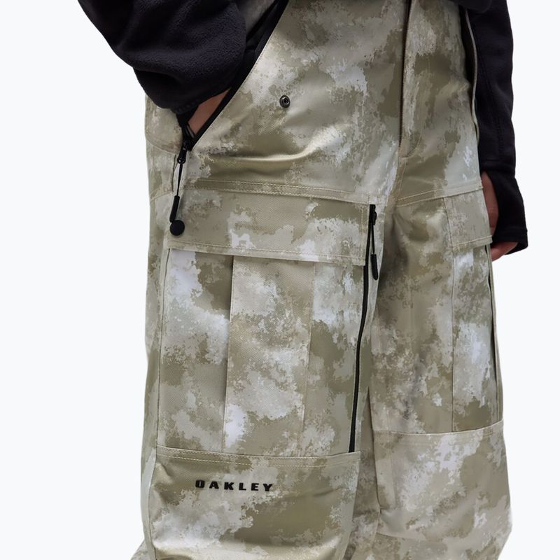 Pantaloni de schi pentru bărbați Oakley Bravo Cargo Shell off/slope camo pebble 6