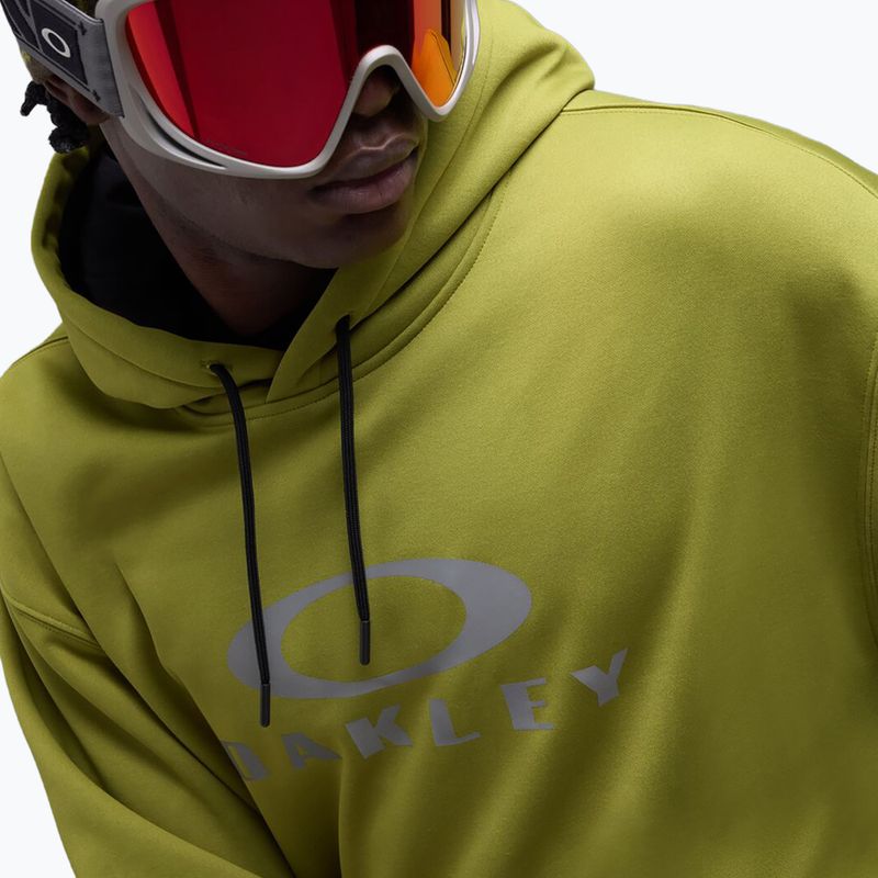 Bluză de snowboard pentru bărbați Oakley Rider Phantom Hoodie cactus 5