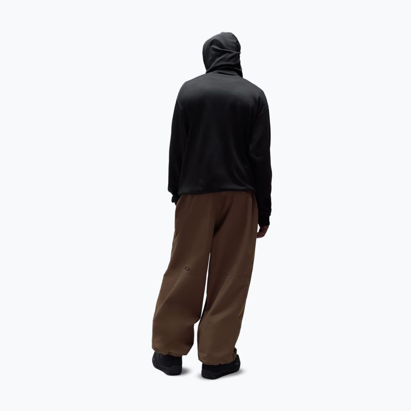 Bluză de snowboard pentru bărbați Oakley Rider Phantom Hoodie pitch black 3