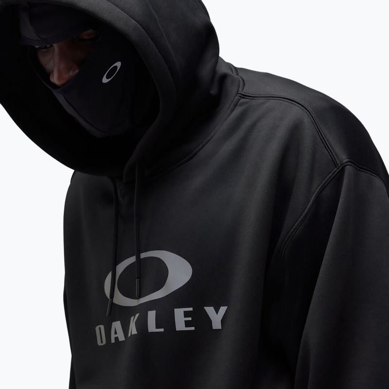 Bluză de snowboard pentru bărbați Oakley Rider Phantom Hoodie pitch black 4
