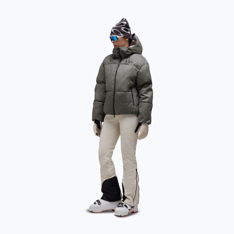 Geacă de schi pentru femei Oakley Icicle Cropped cement melange 2