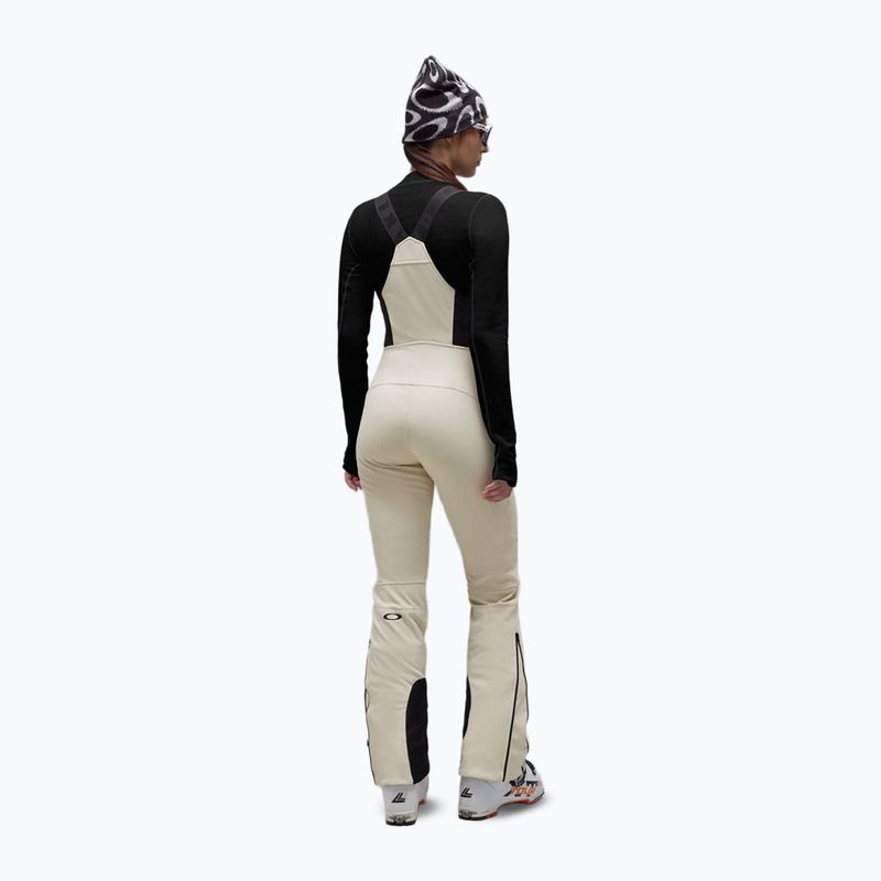 Pantaloni de schi pentru femei Oakley Icicle Softshell Bib mist 2