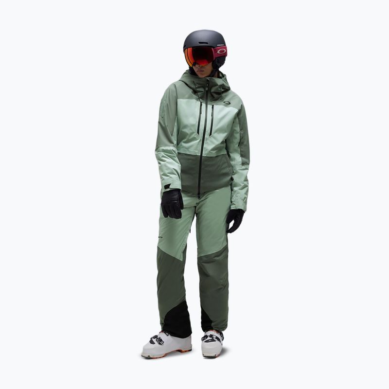 Geacă de schi pentru femei Oakley Canopy Pro Insulated aviator green/faded green 2
