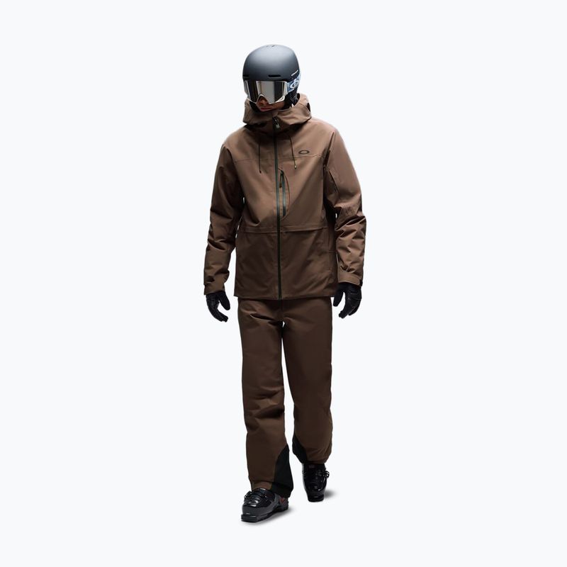 Geacă de schi pentru bărbați Oakley Canopy Insulated dark umber 2