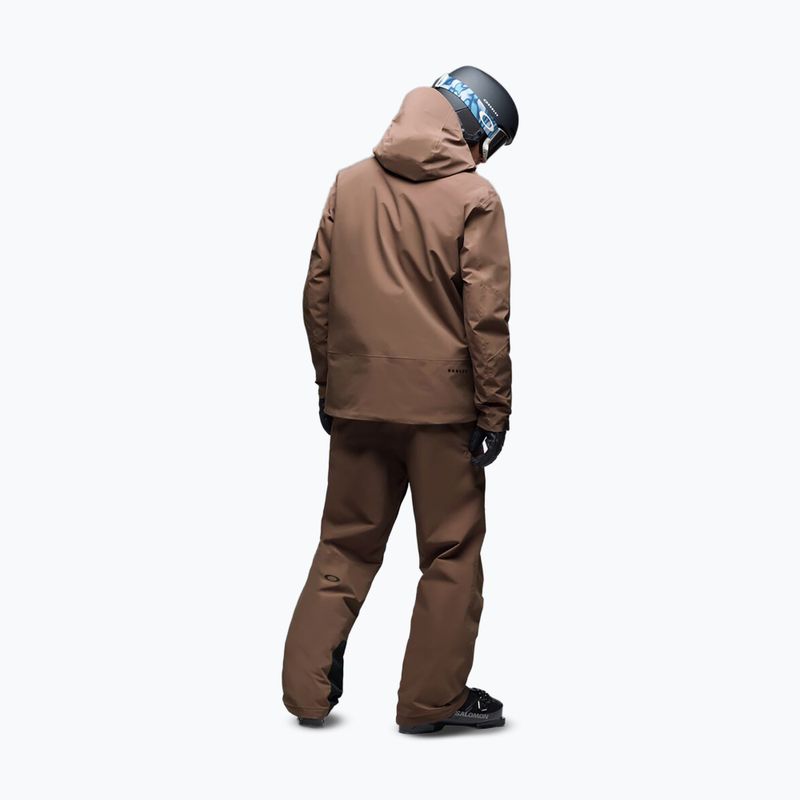 Geacă de schi pentru bărbați Oakley Canopy Insulated dark umber 3