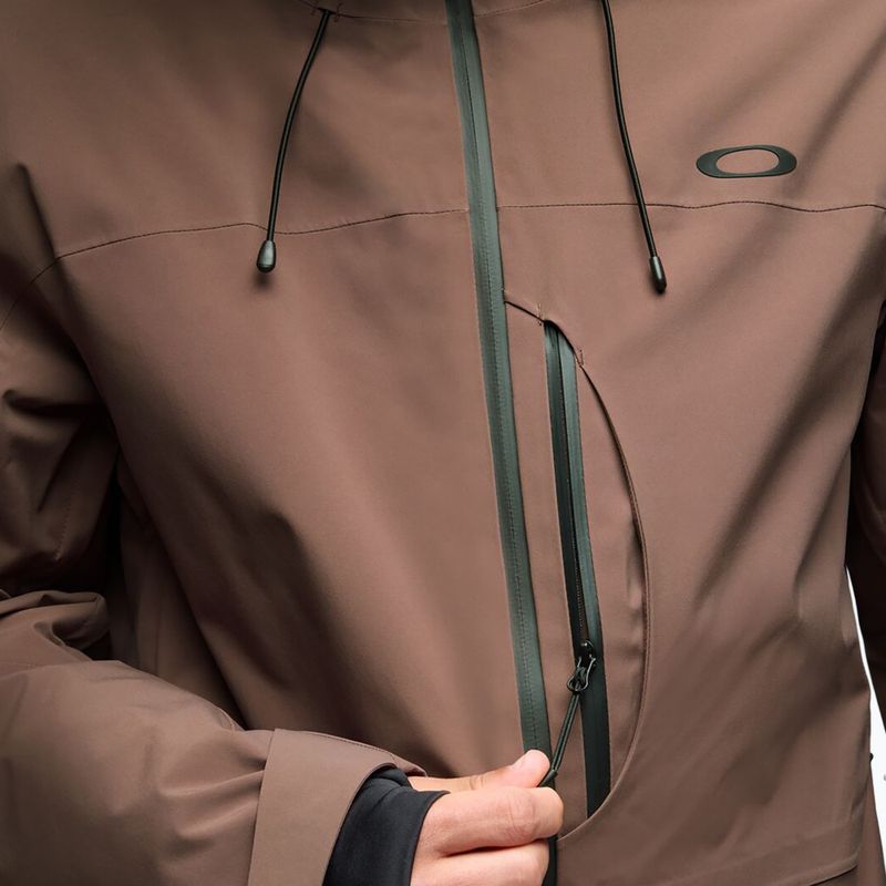 Geacă de schi pentru bărbați Oakley Canopy Insulated dark umber 5