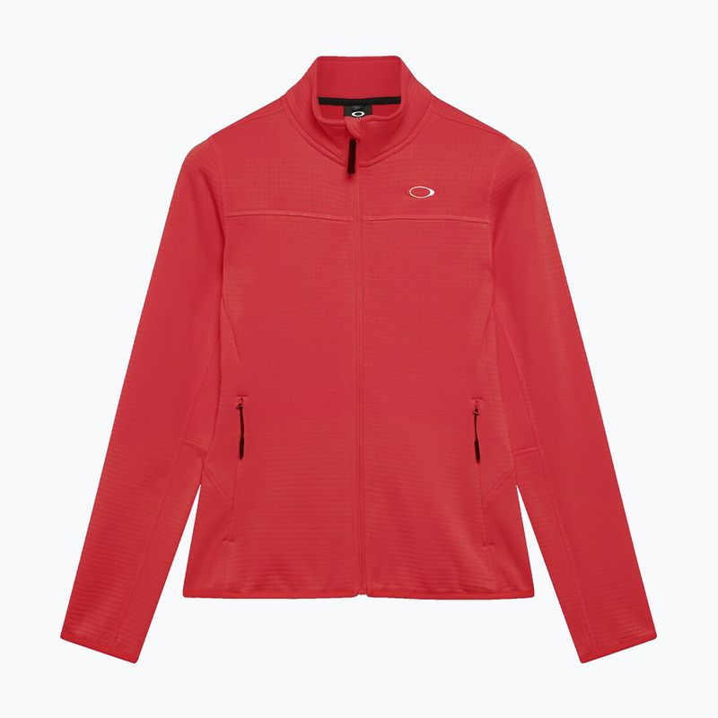 Bluză pentru femei Oakley Canopy Full Zip hibiscus red 6